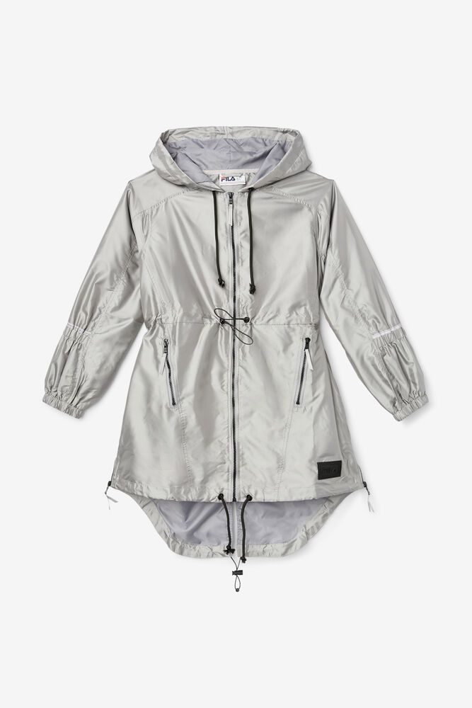 Jachete Fila Dama Argintii Elle Parka PWET-36084